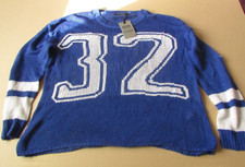 Ladies Soul River Oversized Knit Jumper - Blue - Medium - SALE