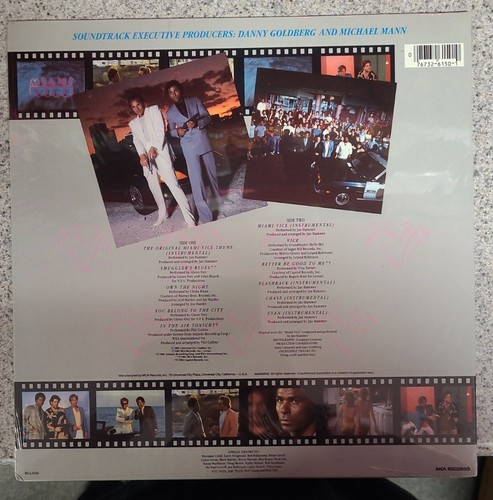Miami Vice Music From The Television Series LP SEALED MCA-6150 - Picture 2 of 5
