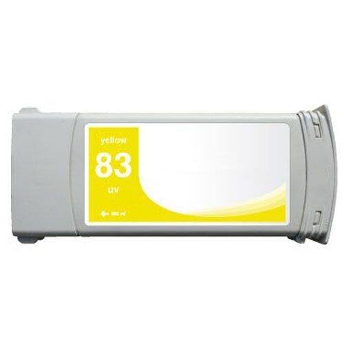 Cartuccia Inchiostro Originale HP 83 C4943A Gialla - Per DesignJet 5000/5500 - Aperta Ma Mai Usata