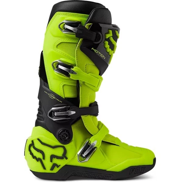 Fox Motion Off-Road MX Flo Yellow, photo 4 of 6