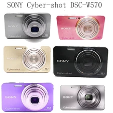 SONY Cyber-shot DSC-W570 16.1MP 5x Optical Zoom Digital Camera Auto Focus