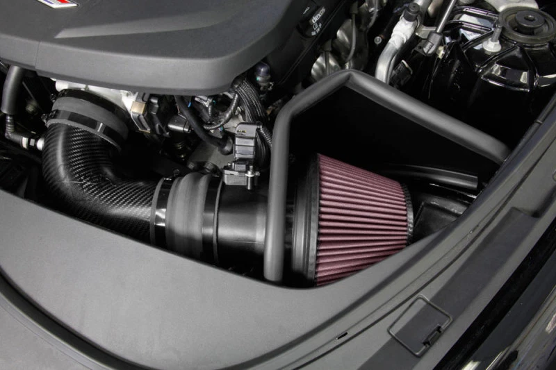 Cargador de aire para K&amp;N 2016-2017 Cadillac CTS-V 6,2 L V8 rendimiento IntaKe Foto 2 de 4