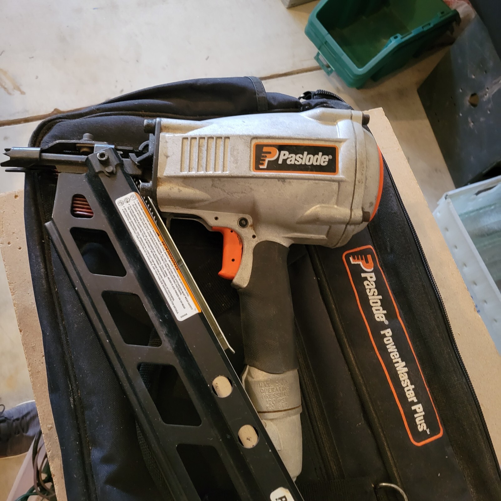 Paslode F350S Pneumatic 31/2" 30Degree ClippedHead Framing Nailer eBay