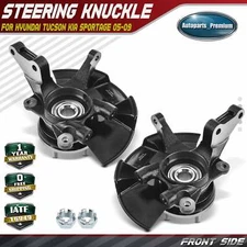 Front Left & Right Steering Knuckle Assy for Hyundai Tucson Kia Sportage 05-09