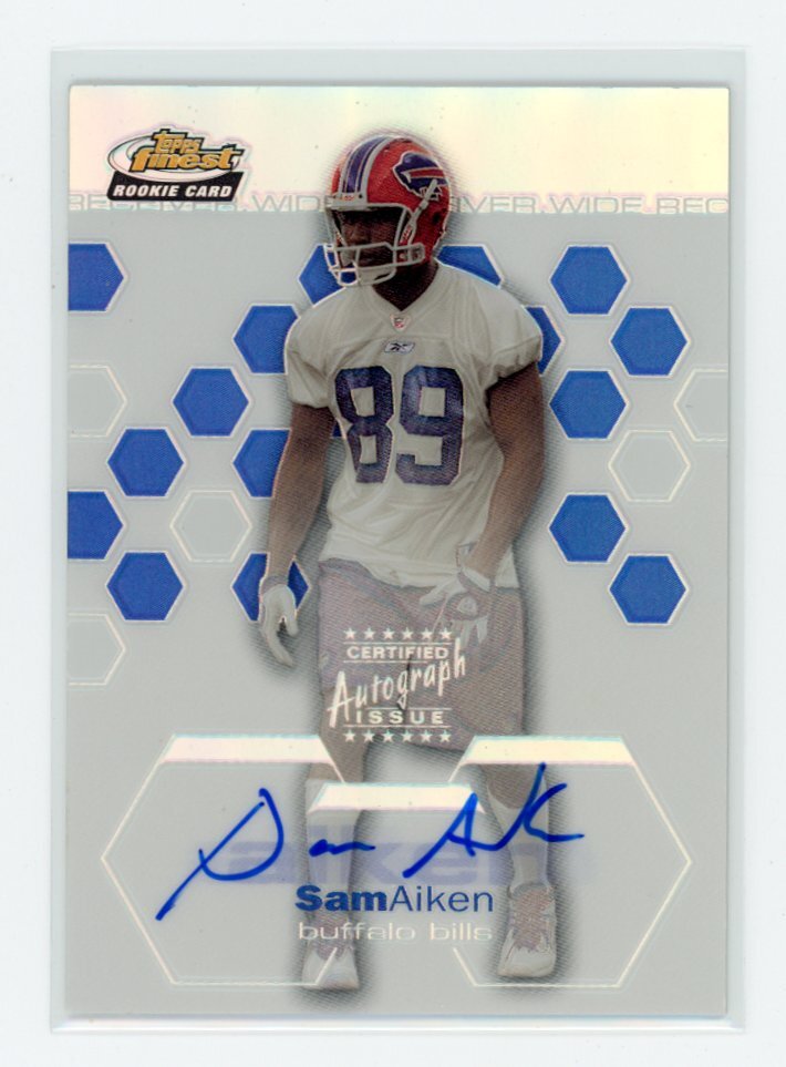 Sam Aiken Finest #145 Autograph