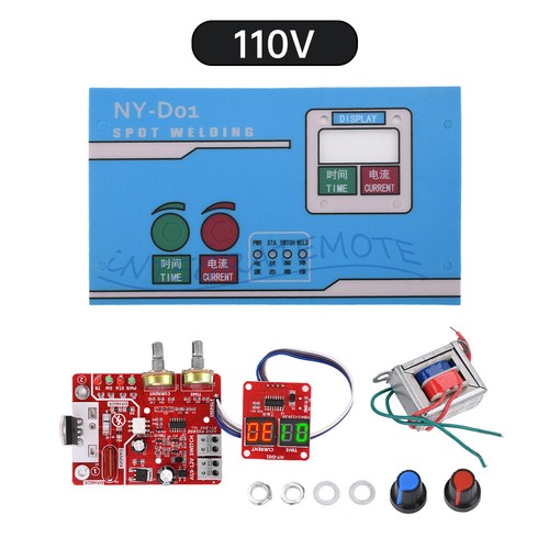 NY-D01 40A 100A Soldador de punto de pulso Placa de control de corriente de tiempo Transformador de potencia - Imagen 22 de 41