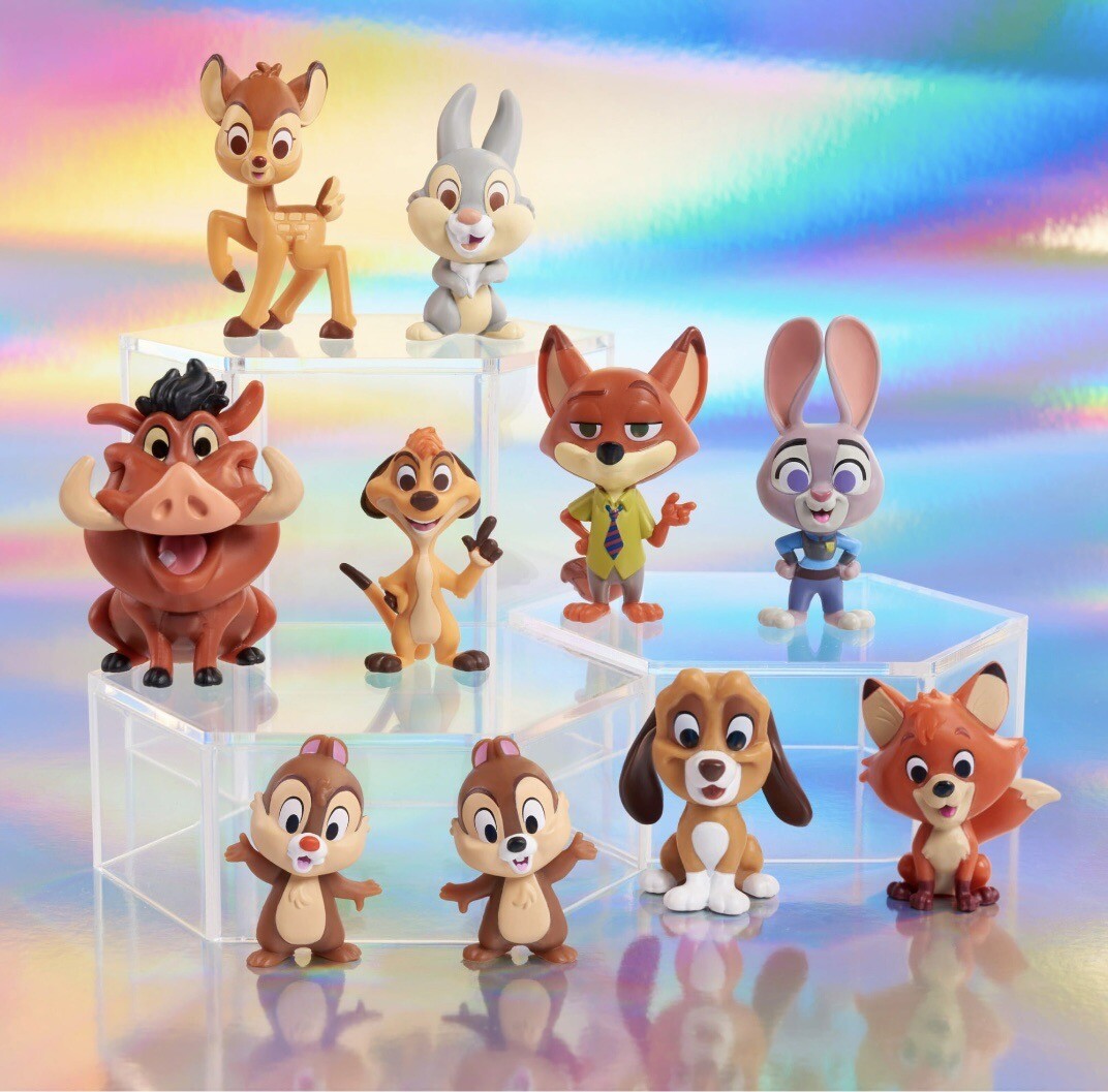 Disney 100 Years Furry Friends Collector 10 Piece Character