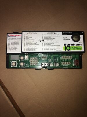 BURNHAM 102289-01 IQ Boiler Control