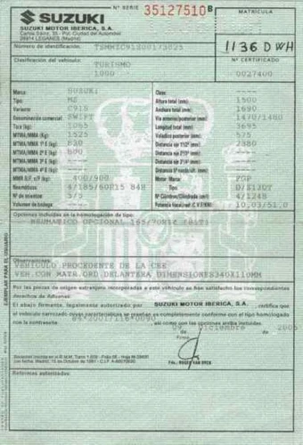 3910162J0 Sistema Audio/Radio Cd para SUZUKI SWIFT BERLINA (RS/MZ) 2006 1308982 - Imagen 9 de 10