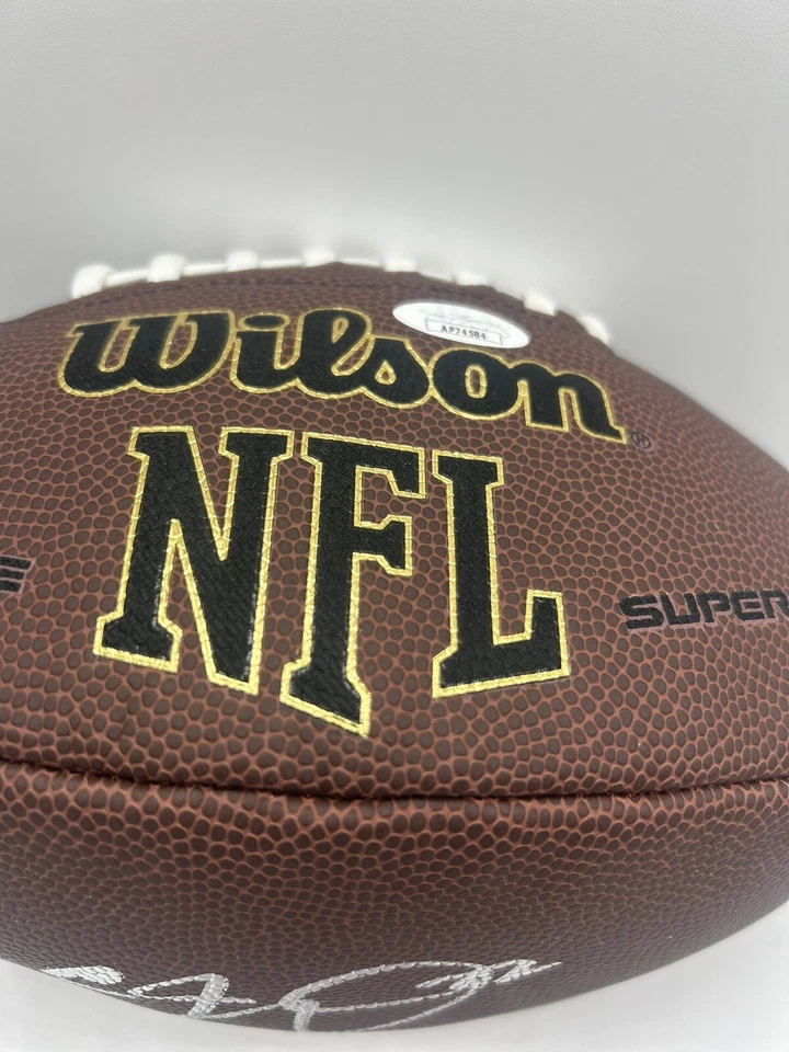 Eddie George Signed Offical NFL Football Tennessee Titans Auto JSA COA - Image 3 of 4