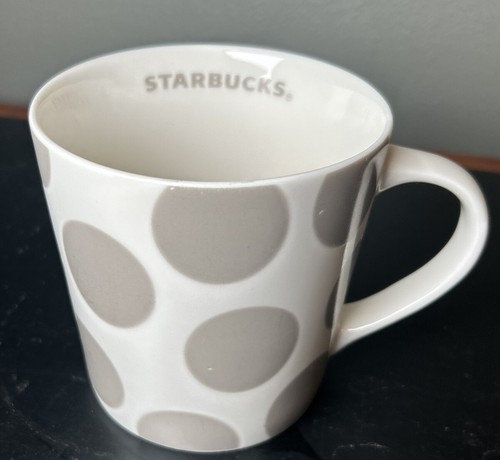Starbucks grau Tupfen Punkt Kaffeetasse Becher 16oz 2005