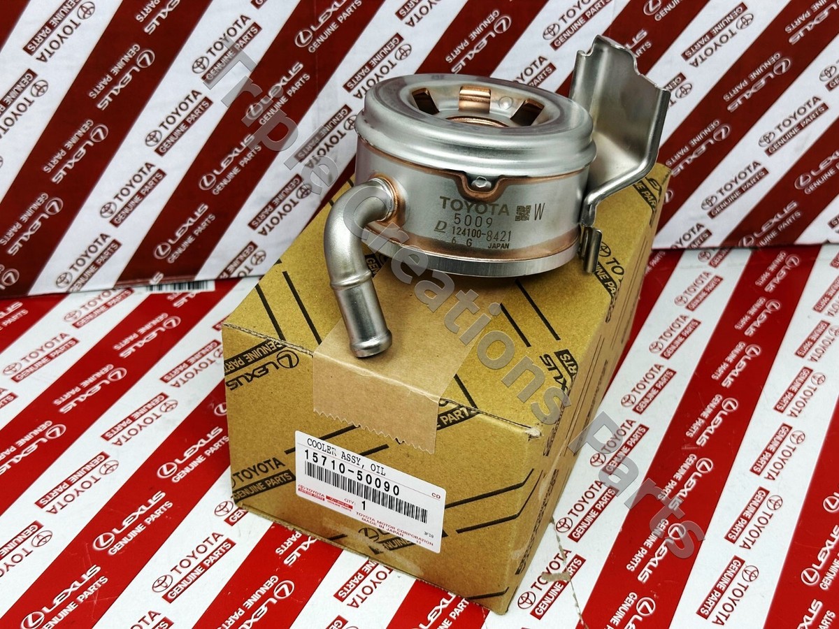 Toyota Genuine 1571050090 Cooler Assy Oil 15710-50090 OEM | eBay