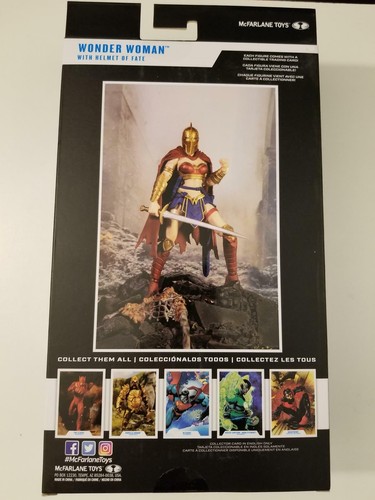 Wonder Woman with Helmet Of Fate - DC Multiverse 7" Action Figure McFarlane Toys - Picture 2 of 2