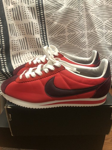 vintage unisex nike cortez red 