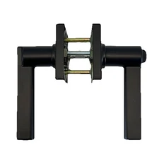 Kwikset Casey Privacy Door Lever Lock Matte Black 93002-031 Bed and Bath