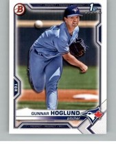 2021 Bowman Draft Gunnar Hoglund BD-78 Toronto Blue Jays