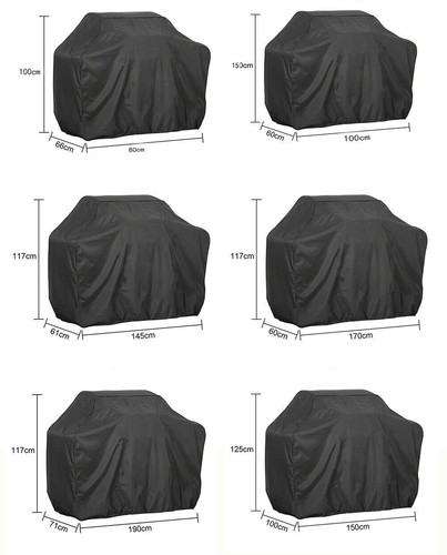 XS-XXXL BBQ Covers Waterproof Barbecue Covers Grill Cover Protector Heavy Duty - Picture 11 of 39