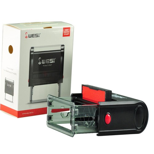 Self Inking Rubber Stamp - customised suitable for RN name stamp 40mm x 15 mm - Picture 2 of 4