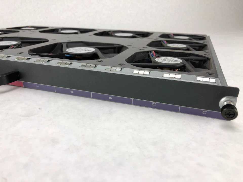 Ventilador de hoja de interruptor HP A7510 JD238B H3C s7510e AFB0912VH ventiladores Foto 2 de 4