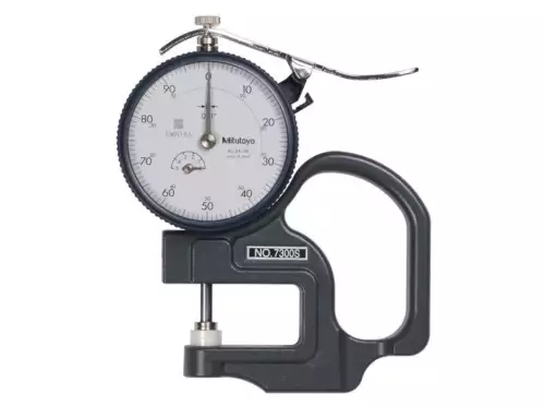 7300A Mitutoyo Dial Thickness Gage 0.5"