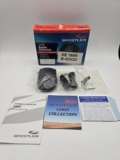 Whistler Radar Detector 1605 Series New With Box, Manual, Power Adapter,  Mount