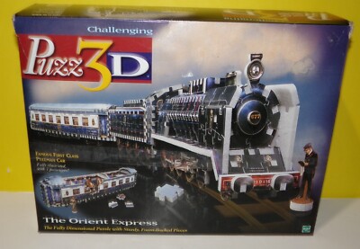 Hasbro Puzz 3D The Orient Express From The 20's Train 769 Piece