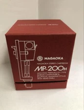 NAGAOKA MP-200H MP Type Stereo Cartridge with Head Shell Genuine 