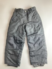 Cherokee Kids S 6/7 Unisex Black Adjustable Waist Snow Ski Winter Pants