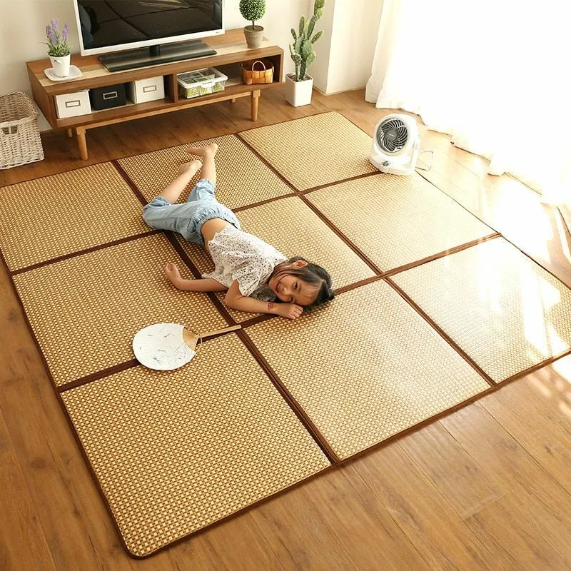 Folding Carpet Tatami Rug Kids Baby Play Mat Nonslip Bedroom