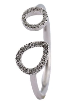 MIAMAR 1136028 Damen Ring 14 Karat (585) Weißgold weiß 50 (15.9) - Bild 1 von 2