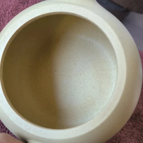 220ml Xishi Pot Real Yixing Zisha Green Clay Marked Tea Pot Handmade On Sales - Picture 11 of 17