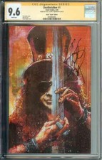 Deathstalker #1 SS CGC 9.6 Autograph Saul Slash Hudson Signed GNR Guns N' Roses 