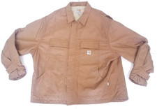 Carhartt FR Flame Resistant Brown Lined Full Zip Jacket Size 3XL
