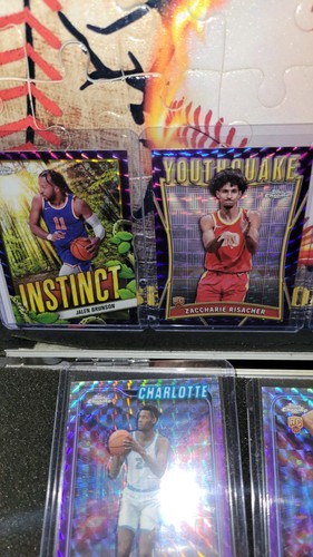 Lote de 67 tarjetas de REFRACTORES ## geometría de baloncesto cromadas Topps 2024-25 - Imagen 13 de 19