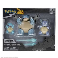 Pokemon - Select Evolution Multipack - Squirtle, Wartortle, Blastoise