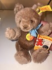 Steiff Teddy Bear Mohair Mini Under 6 in 2310/10 1978 Yellow Tag Blue Ribbon — photo 3