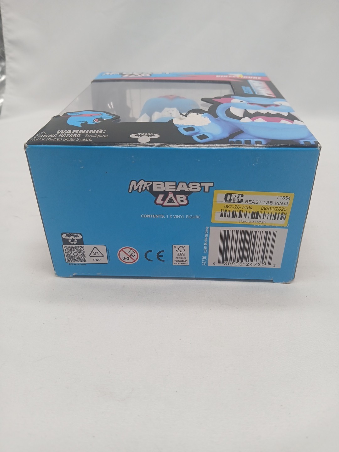 Mr Beast Lab Classic Panther Vinyl Figure New Open Box Christmas Birthday Gift 