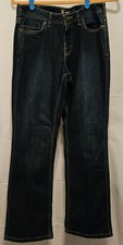 Carhartt Women's Jasper Mid Rise Relaxed Fit Stretch Jeans 100655 409 Sz 6 Reg