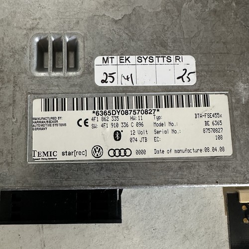 AUDI Q7 QUATTRO BLUETOOTH TELEFONMODUL / ECU 4F1862335 2007-2015 - Bild 7 von 7