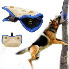 Intermediate Jute Dog Bite Tug Pillow Arm Sleeve Professional Training Equipment