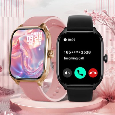 New Men's Smart Watch Women's Gift 2.01inch HD Full Touch Screen Sports Fitness