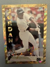 Michael Jordan 1993-94 Stadium Sports Gold Signature White Sox Baseball HOF