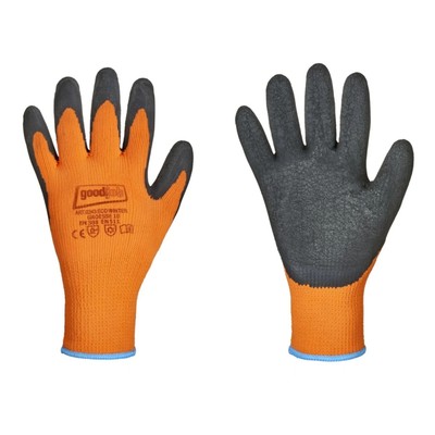 Feldtmann Handschuhe Eco Winter Goodjob 0234 orange schwarz, Größe 10