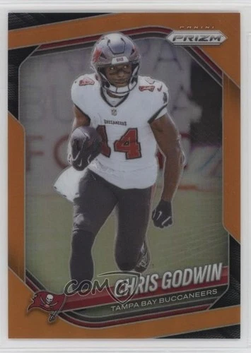 2025 Panini Prizm Football Orange Chris Godwin #244