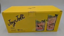 JoyJolt Alain Drinking Glasses set of 4 Highball and 4 Drinking JG10318