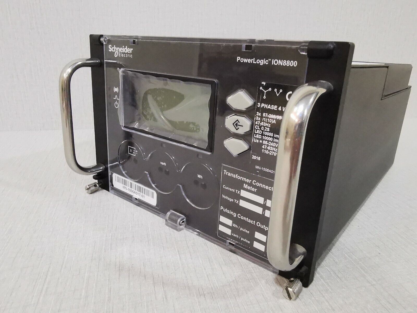 Schneider Electric MN-1506A017-01 Schneider ION8800 Power Logic MN-1506A017-01 - W/O ANY ACCS 4