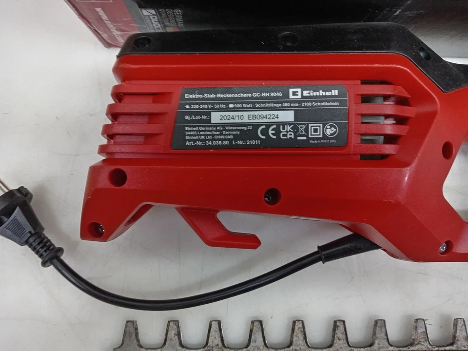 Einhell Elektrische Stab-Heckenschere GC-HH 9046 900 W - Bild 3 von 4