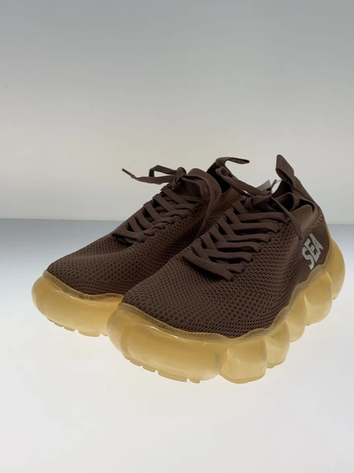 FOOLS 低帮运动鞋 针织 鞋面 透明 鞋底 24 厘米 PNK 粉红色 二手 — 第 2/4 张图片