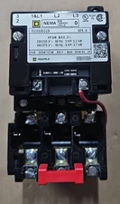Square D 8536SBO2S  3-Phase Pole NEMA 0 Motor Starter