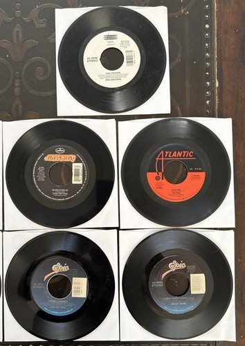 10 Lot Vintage 45: Synth-Pop New Wave Soft Alt Rock 80er & 90er 7" Vinyl Schallplatten Set - Bild 6 von 6